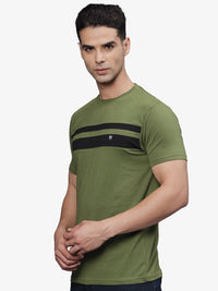 T-Base Striped Round Neck T-Shirt