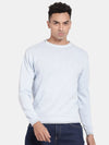 T-Base Men Round Neck Cotton Pullover Sweater