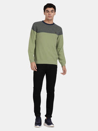 T-Base Striped Woollen Pullover