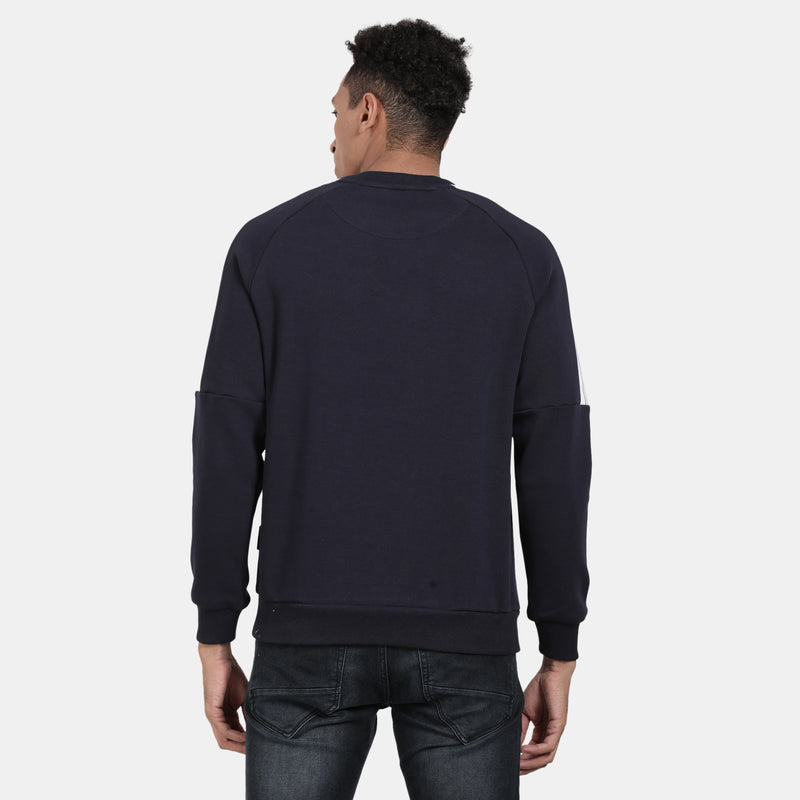 T-Base Raglan Sleeves Cotton Ribbed Sweatshirt