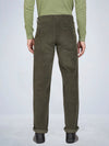 Lt Olive Corduroy Stretch Chino Pants