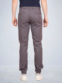 Grey Chino Style Joggers