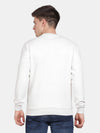 T-Base Men Solid Round Neck Sweatshirt