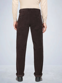 Coffee Corduroy Stretch Chino Pants