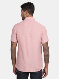 HALF SLEEVE PURE LINEN SHIRT