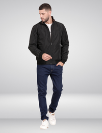 Bomber jacket with padding