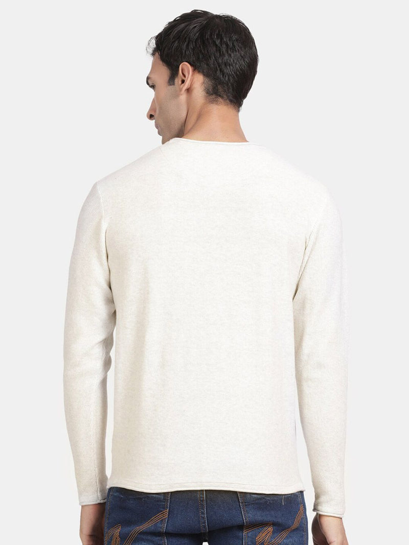 T-Base Round Neck Round Neck Cotton Pullover