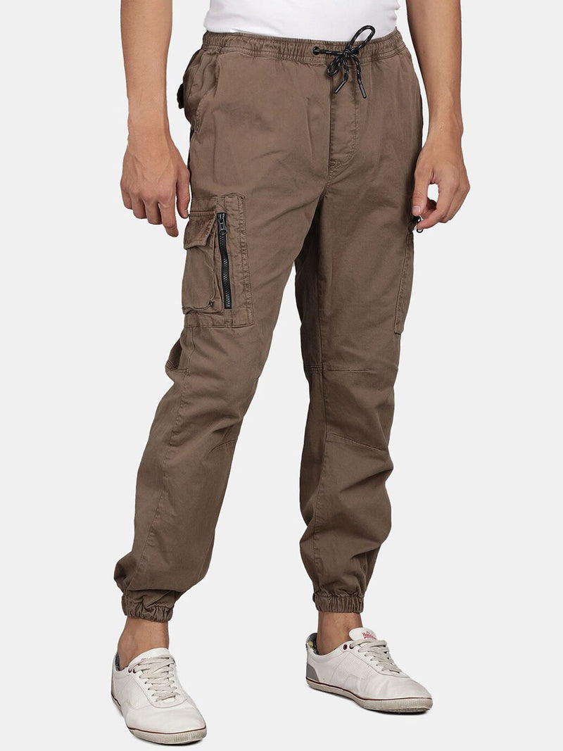 T-Base Men Mid-Rise Joggers Trousers