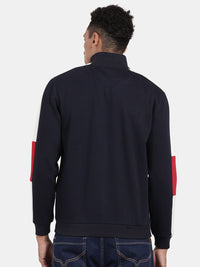 T-Base High Neck Cotton Sweatshirt