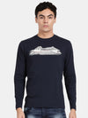 T-Base Graphic Printed Long Sleeves T-Shirt