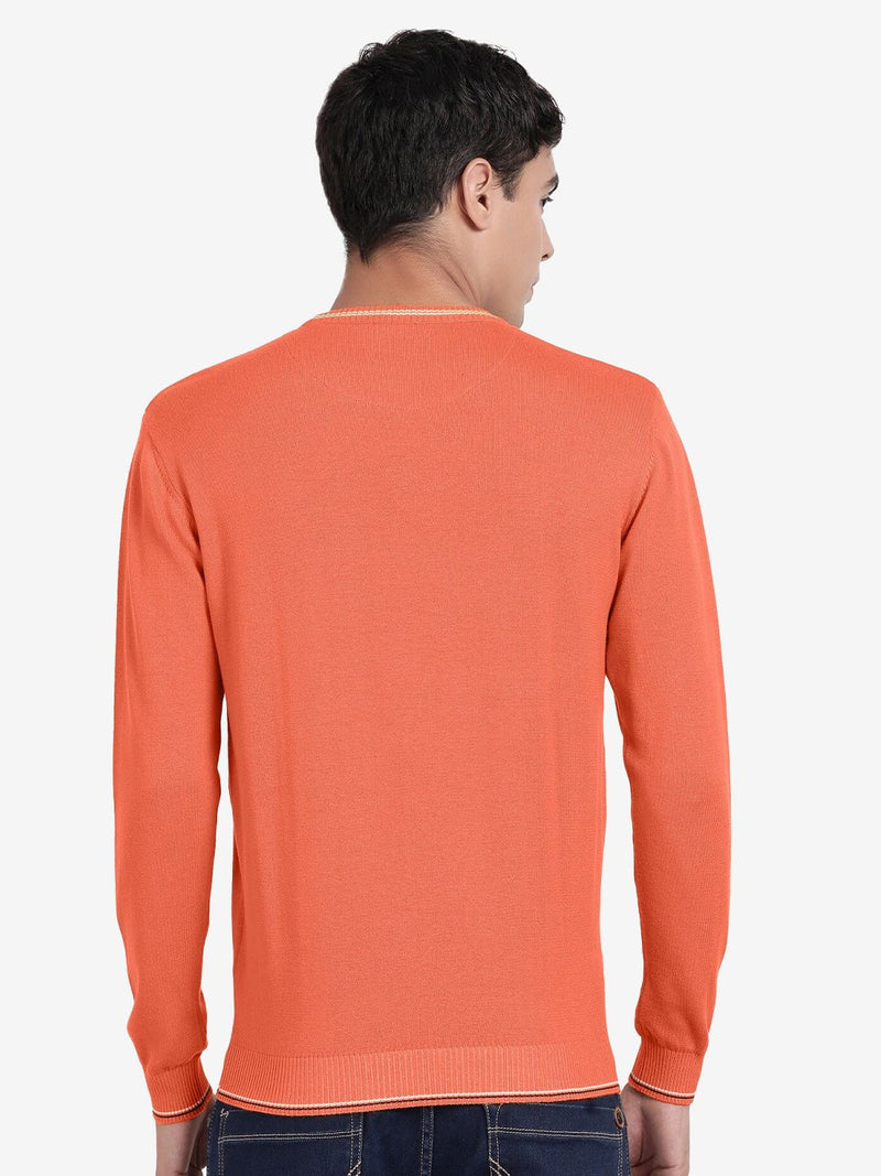 T-Base Round Neck Cotton Pullover