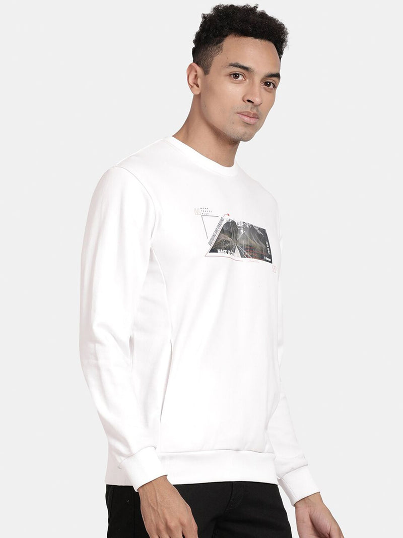 T-Base Graphic Printed Sweatshirt