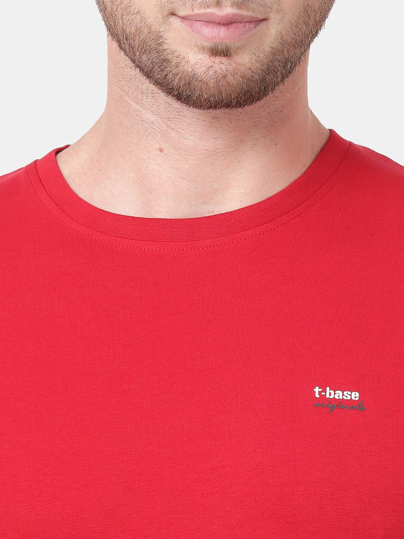 T-Base Men Red T-Shirt