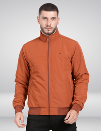 Bomber jacket with padding