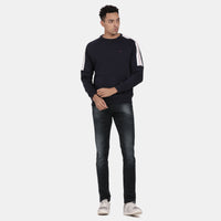 T-Base Raglan Sleeves Cotton Ribbed Sweatshirt