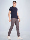 Grey Chino Style Joggers