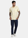 HALF SLEEVE PURE LINEN SHIRT