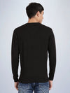V Neck Black Full Sleeve Pullover