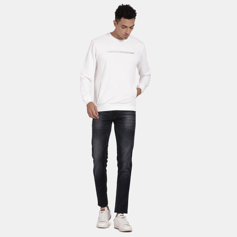 T-Base Round Neck Long Sleeve Sweatshirt