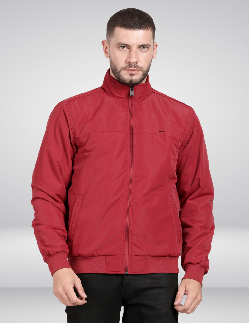 Bomber jacket with padding