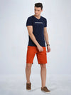 Zephyr Ultra-Light Casual Lounge Shorts - Coral