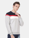 T-Base Colourblocked Long Sleeves Pullover