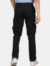 T-Base Men Mid-Rise Cotton Cargos Trousers