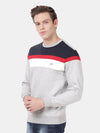 T-Base Colourblocked Long Sleeves Pullover