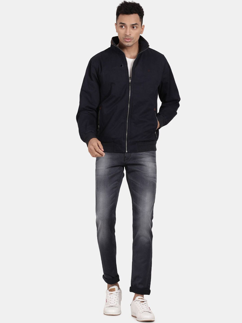 Cotton Bomber Jacket With Padding