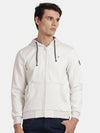 T-Base Hooded Open Front Sweatshirt