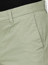 Kashmir Green Cotton Twill Stretch Chino Pants