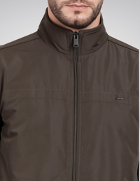 Bomber jacket with padding