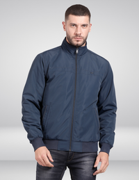 Bomber jacket with padding