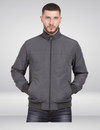 Bomber jacket with padding