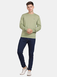 T-Base Men Solid Sweatshirt