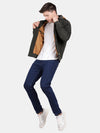 Bomber jacket with padding