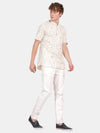 HALF SLEEVE COTTON KURTA LINEN SHIRT