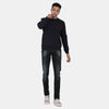 T-Base Raglan Sleeves Cotton Ribbed Sweatshirt