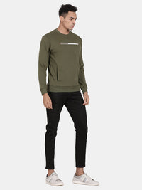 T-Base Round Neck Long Sleeve Sweatshirt