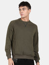 T-Base Round Neck Pullover Sweatshirt