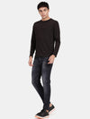 T-Base Round Neck Long Sleeves T-Shirt