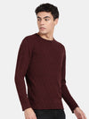 T-Base Ribbed Long Sleeves Pullover