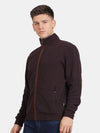 T-Base Men Front Open Sweatshirt