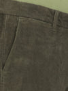 Lt Olive Corduroy Stretch Chino Pants