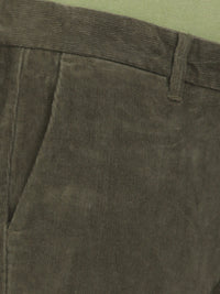 Lt Olive Corduroy Stretch Chino Pants