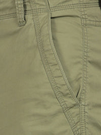 Duffel Bag Green Solid Cargo Pants