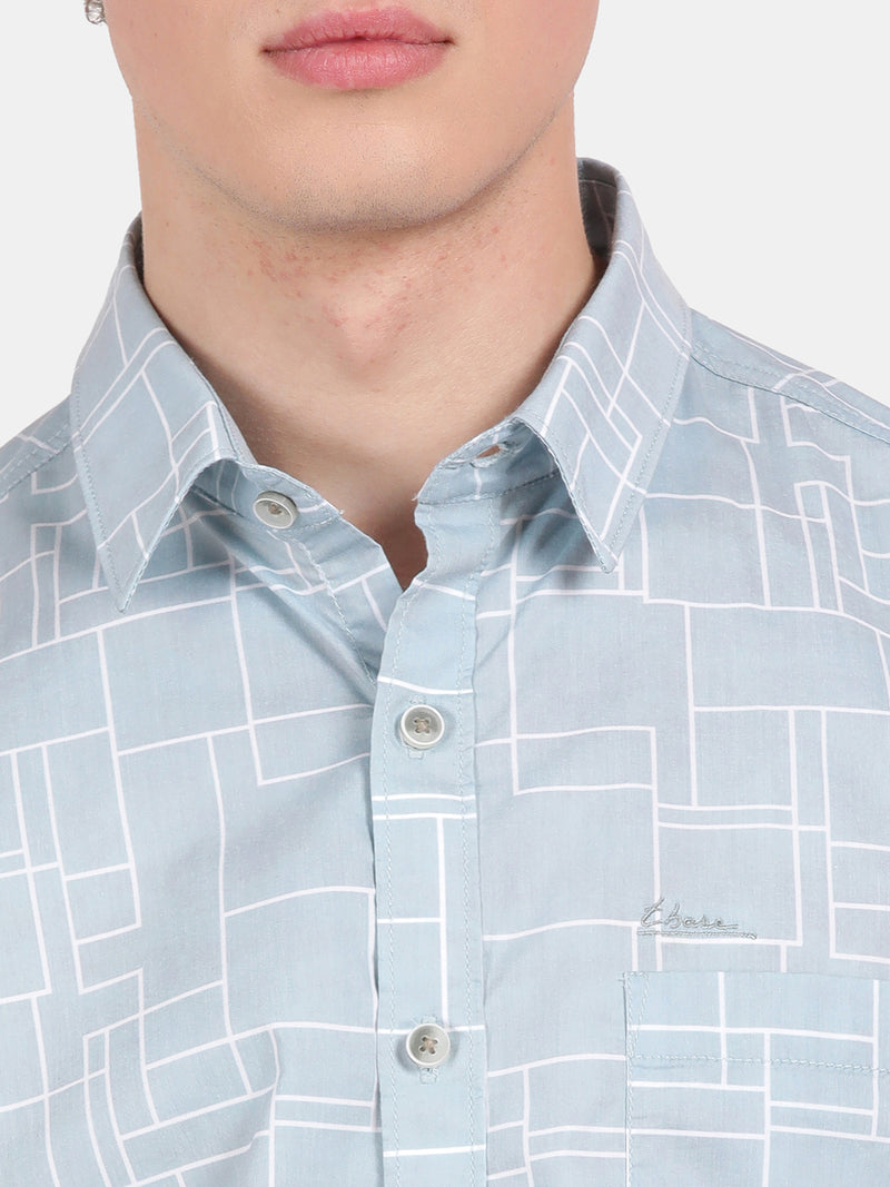 HALF SLEEVE DIGITAL PRINTED SHIRT