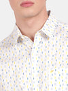 HALF SLEEVE COTTON PRINTED SHIRT