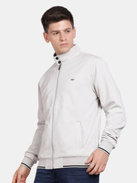 t-base Mock Collar Insulator Bomber Jacket