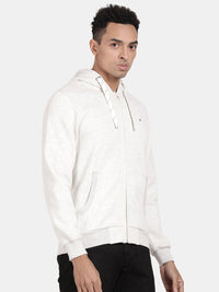 T-Base Front-Open Hooded Sweatshirt